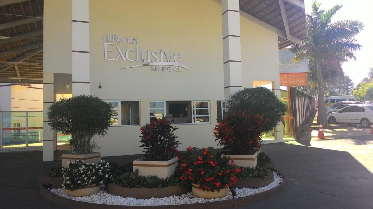Diroma Exclusive - Piscinas Termais 24 Horas, Sauna, Copa Da Mamae, Limpeza Diaria, Estacionamento Gratis! Caldas Novas Buitenkant foto