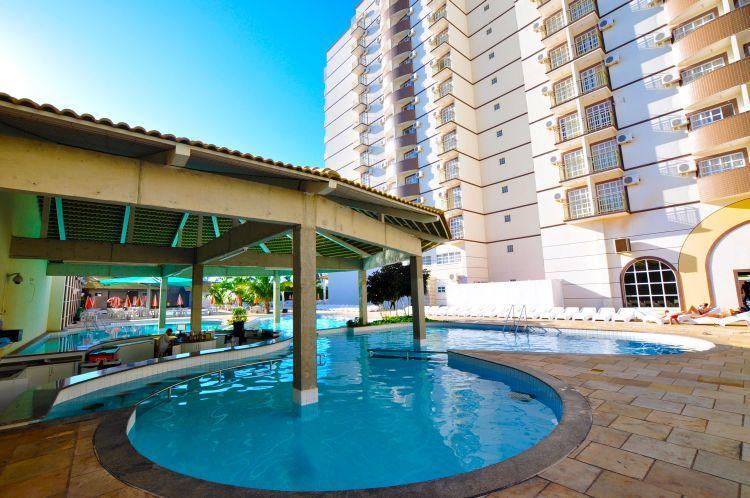 Diroma Exclusive - Piscinas Termais 24 Horas, Sauna, Copa Da Mamae, Limpeza Diaria, Estacionamento Gratis! Caldas Novas Buitenkant foto